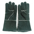 Gants noirs de barbecue Gants en cuir souples pour soudeurs